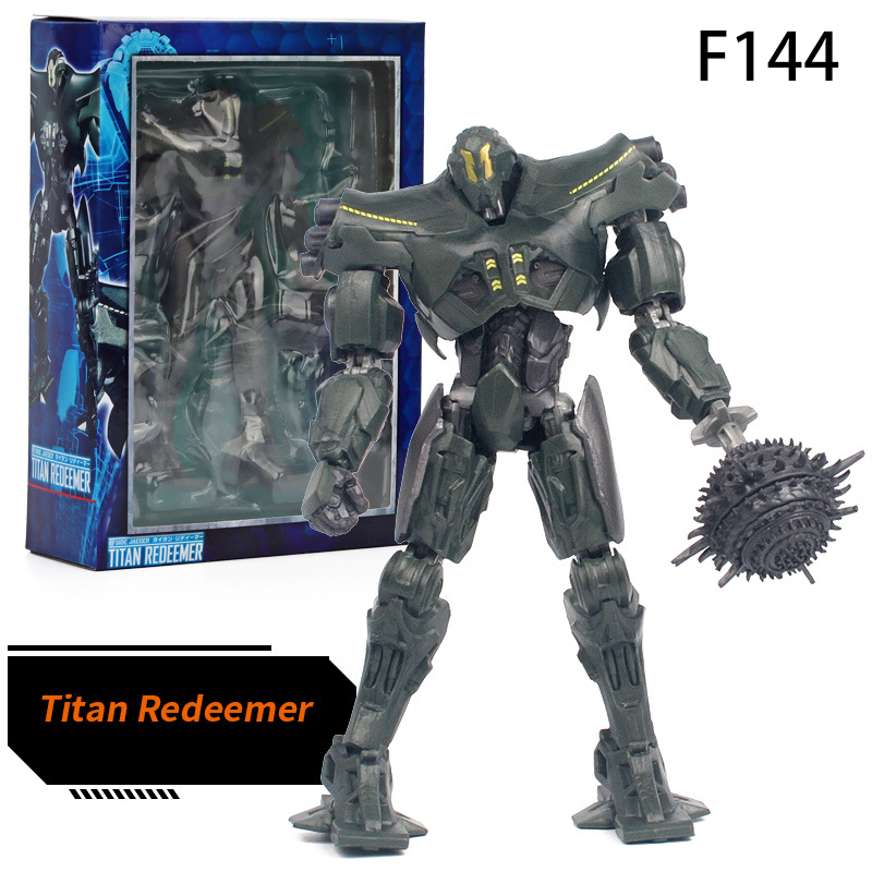 Pacific Rim Uprising Obsidian Fury Gipsy Avenger Action Figure LED Light Movable Robot Model Toy Collectible Unofficial