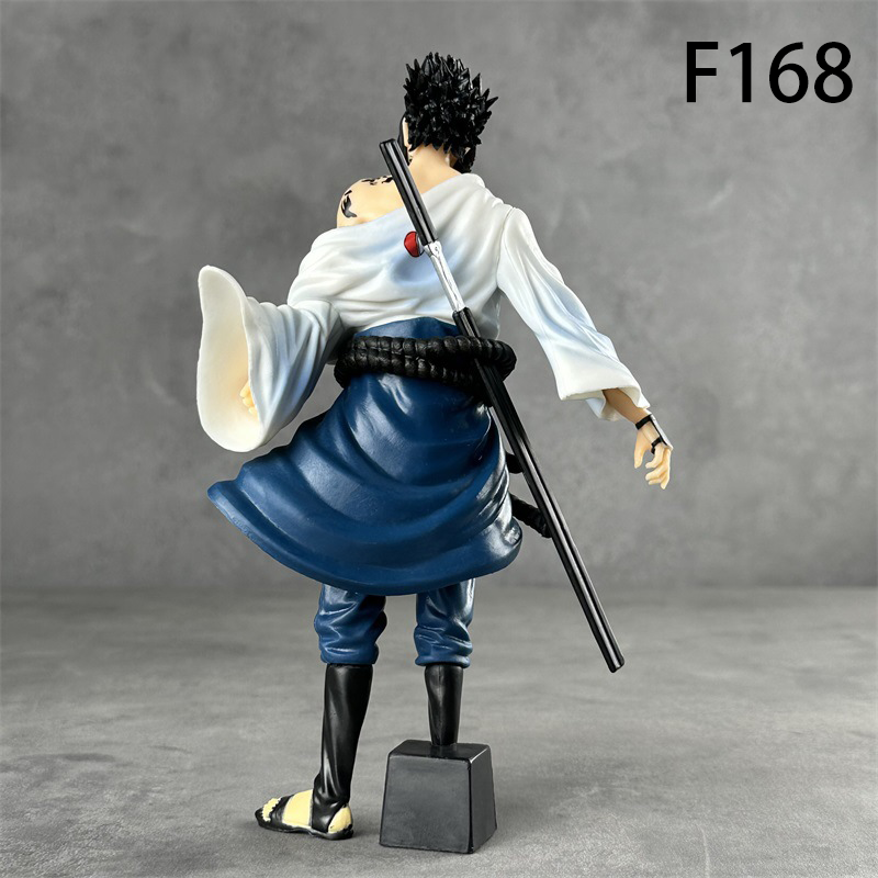 Uchiha Sasuke Cursed Mark Edition 23cm Naruto Shippuden Anime Action Figure Collectible PVC Statue Toy