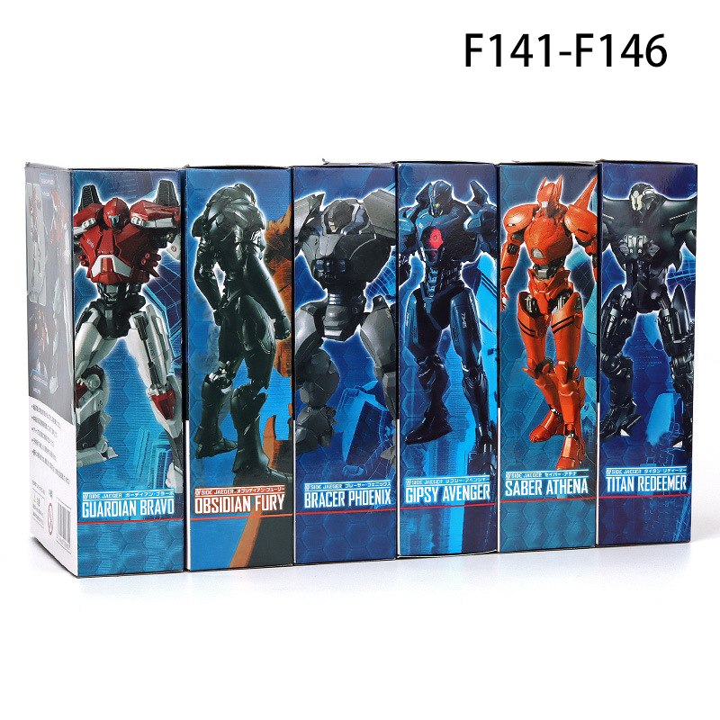 Pacific Rim Uprising Obsidian Fury Gipsy Avenger Action Figure LED Light Movable Robot Model Toy Collectible Unofficial