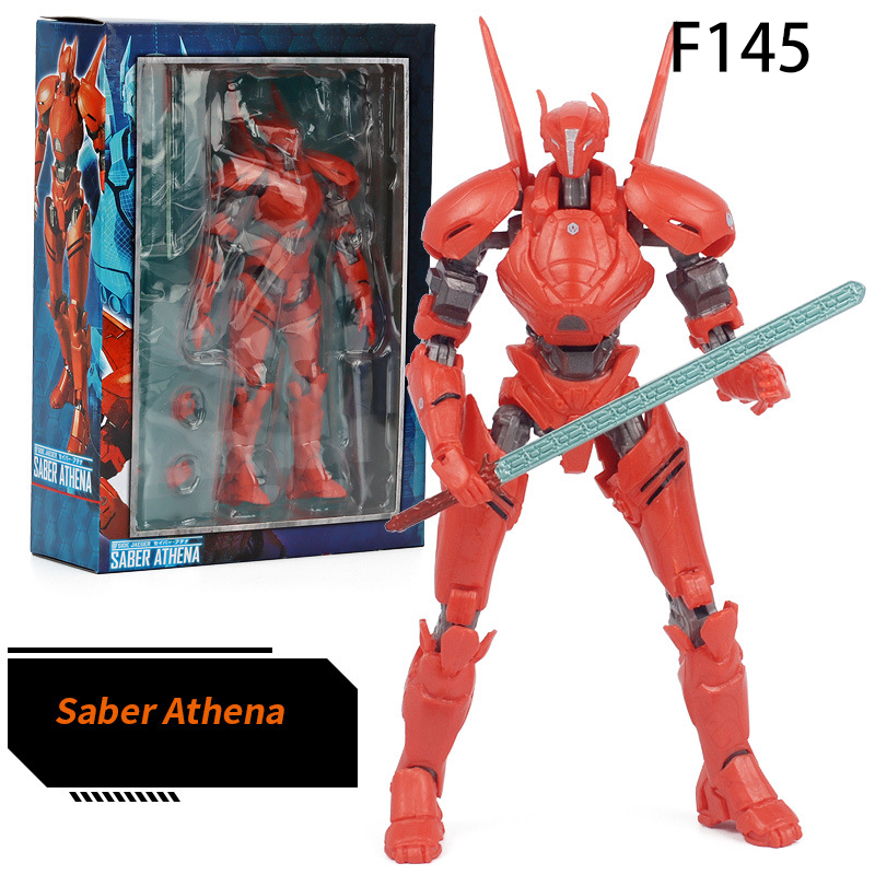 Pacific Rim Uprising Obsidian Fury Gipsy Avenger Action Figure LED Light Movable Robot Model Toy Collectible Unofficial