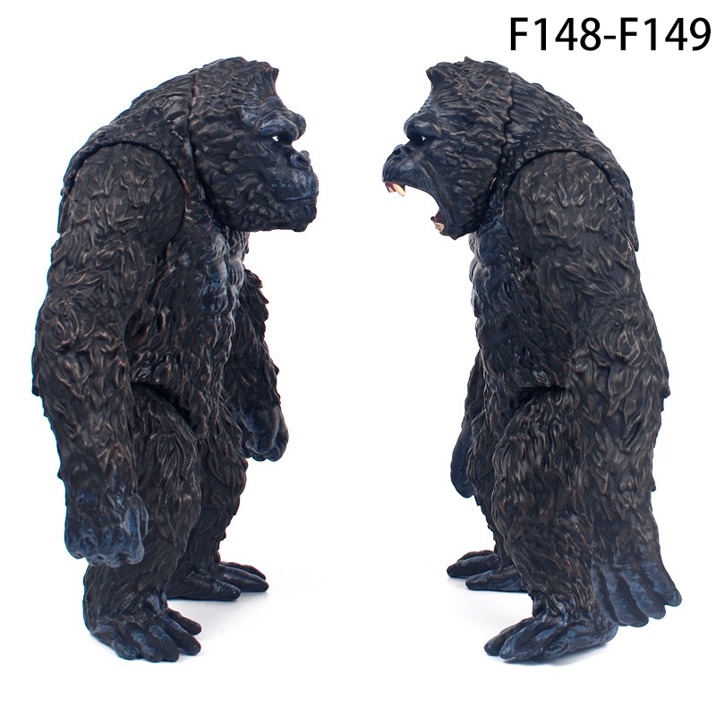 King Kong Action Figure Skull Island Gorilla Toy 18cm Movable Model Dual Version Collectible Gift Display Unofficial