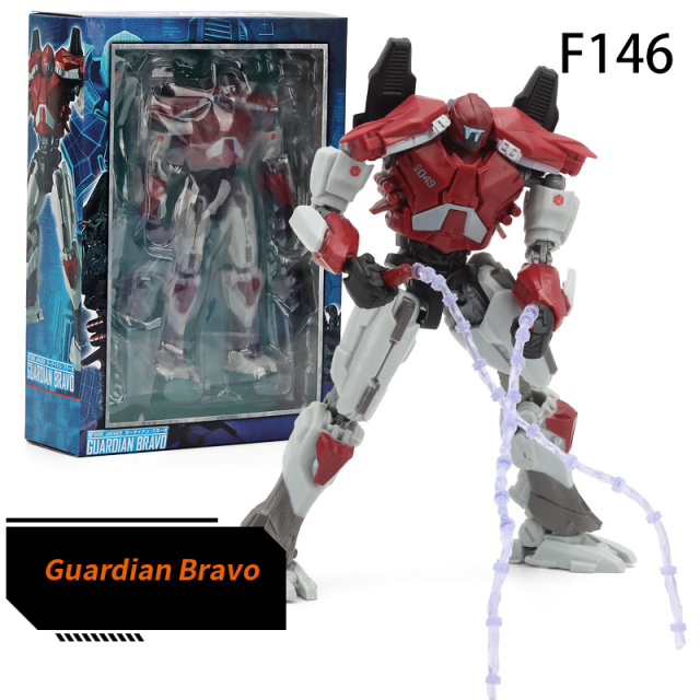 Pacific Rim Uprising Obsidian Fury Gipsy Avenger Action Figure LED Light Movable Robot Model Toy Collectible Unofficial