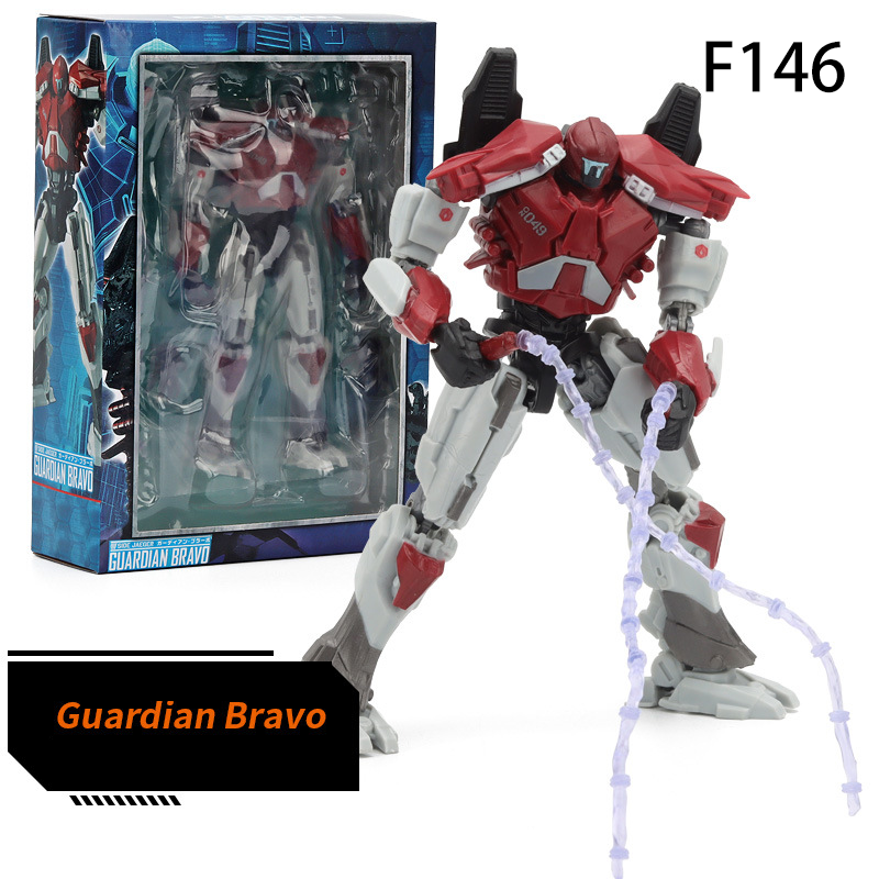 Pacific Rim Uprising Obsidian Fury Gipsy Avenger Action Figure LED Light Movable Robot Model Toy Collectible Unofficial