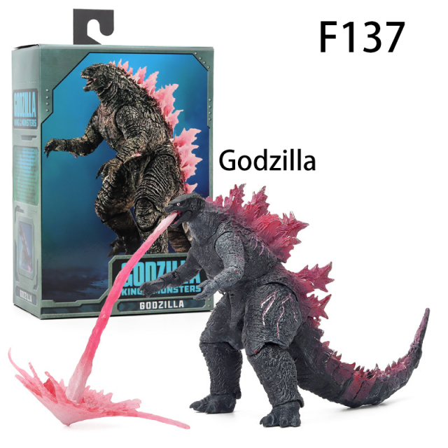 Godzilla vs Kong Action Figure Movable Kaiju Monster Toy Multi Color Collectible Model Statue Gift Third Party Unofficial