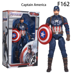 7inch Movable Marvel Action Figure PVC Toy Kids Collectible Superhero Model Gift New Year Movie Toy