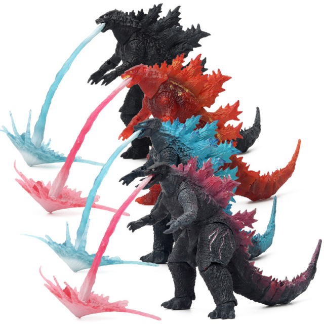 Godzilla vs Kong Action Figure Movable Kaiju Monster Toy Multi Color Collectible Model Statue Gift Third Party Unofficial