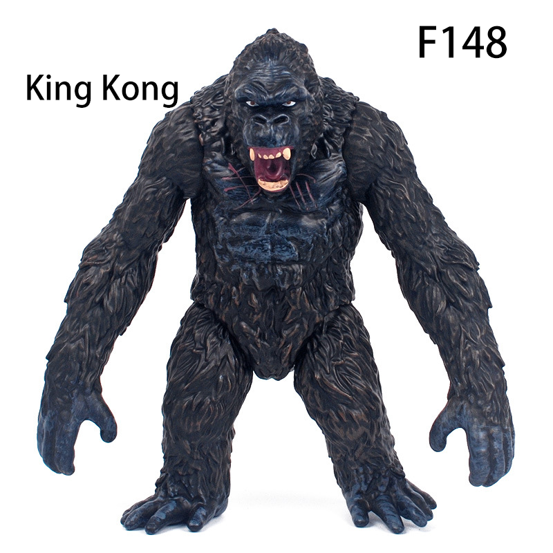 King Kong Action Figure Skull Island Gorilla Toy 18cm Movable Model Dual Version Collectible Gift Display Unofficial