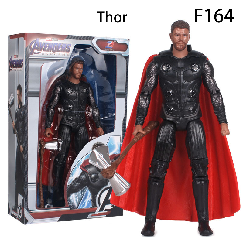 7inch Movable Marvel Action Figure PVC Toy Kids Collectible Superhero Model Gift New Year Movie Toy