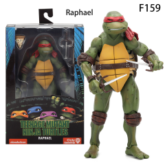Teenage Mutant Ninja Turtles 1990 Movie Leonardo Raphael Michelangelo Donatello 7inch Movable Action Figure Model Toy Collectible