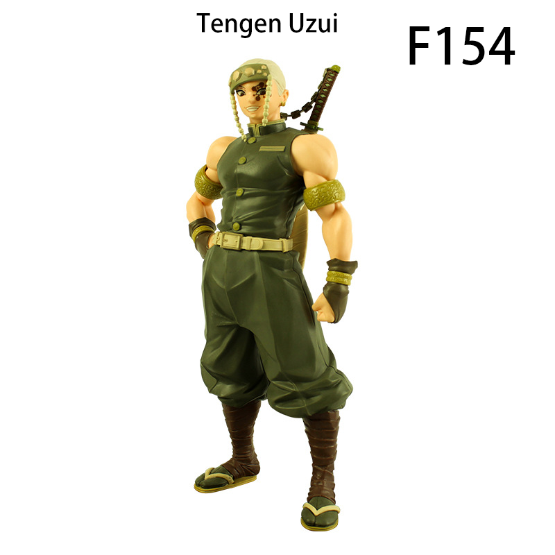 Demon Slayer Action Figure Set Gyomei Himejima Muzan Kibutsuji Tengen Uzui Sanemi Shinazugawa Obanai Iguro Collectible Toy Unofficial