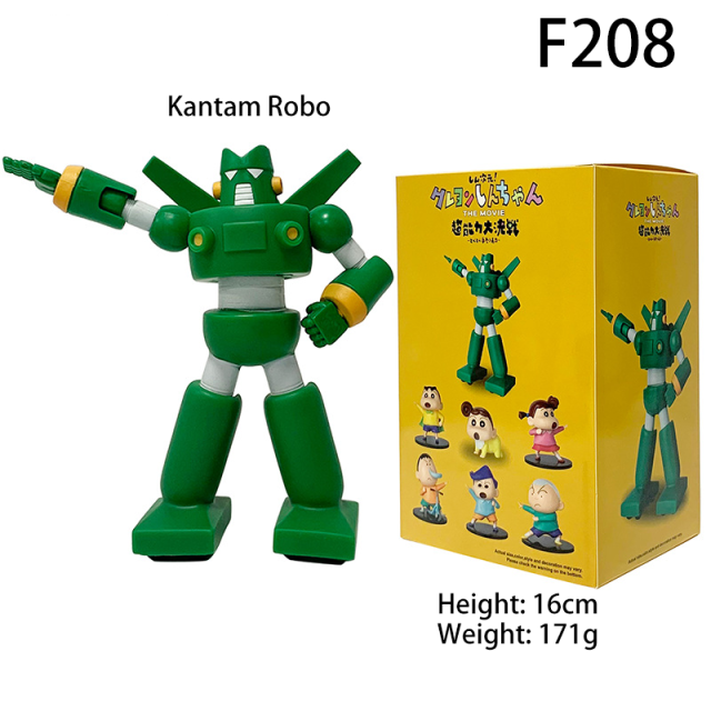 Crayon Shin-chan Action Figure Set Shinnosuke Himawari Masao Bochan Kazama Condoom Chibi Collectible Desk Toy