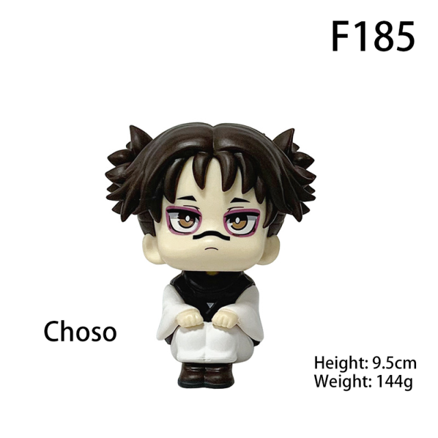 Jujutsu Kaisen Panda Choso Chibi Figurine Cute Anime Figure Desk Decor Car Ornament Collectible Gift Toy