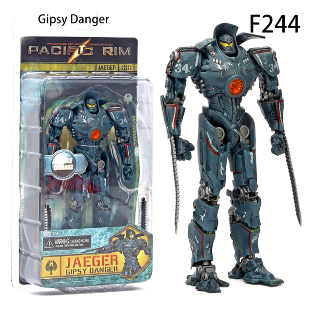 Pacific Rim 2 Gipsy Avenger &amp; Gipsy Danger PVC Figures – Third-Party Movable Mecha Toys for Collectors
