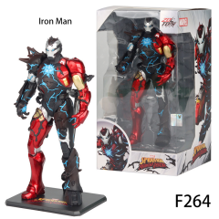 Marvel Venom Series Avengers Action Figures – Captain America, Black Panther, Iron Man, Thanos &amp; Spider-Man Collectible Toys