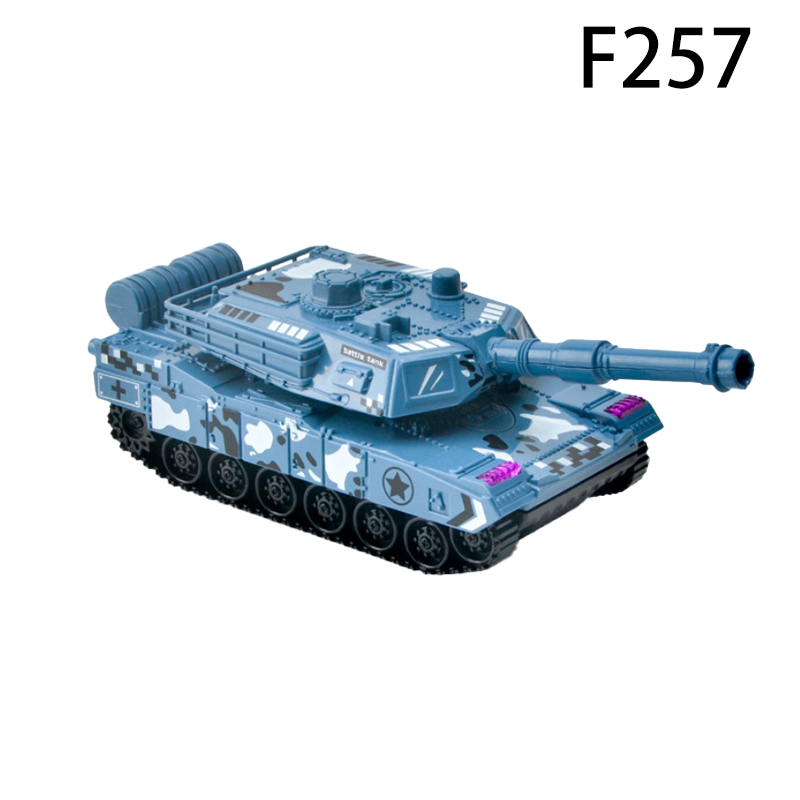 Inertia Tank Toy for Boys – No Battery Plastic Military Vehicle, Push-and-Go Action Car Toy for Kids Gift