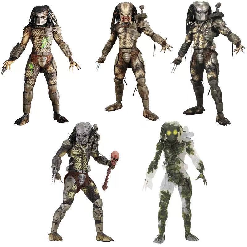Alien vs Predator Jungle Hunter 25th Anniversary Action Figure – Poseable Collectible Model, Movie Figure for Fans & Collectors