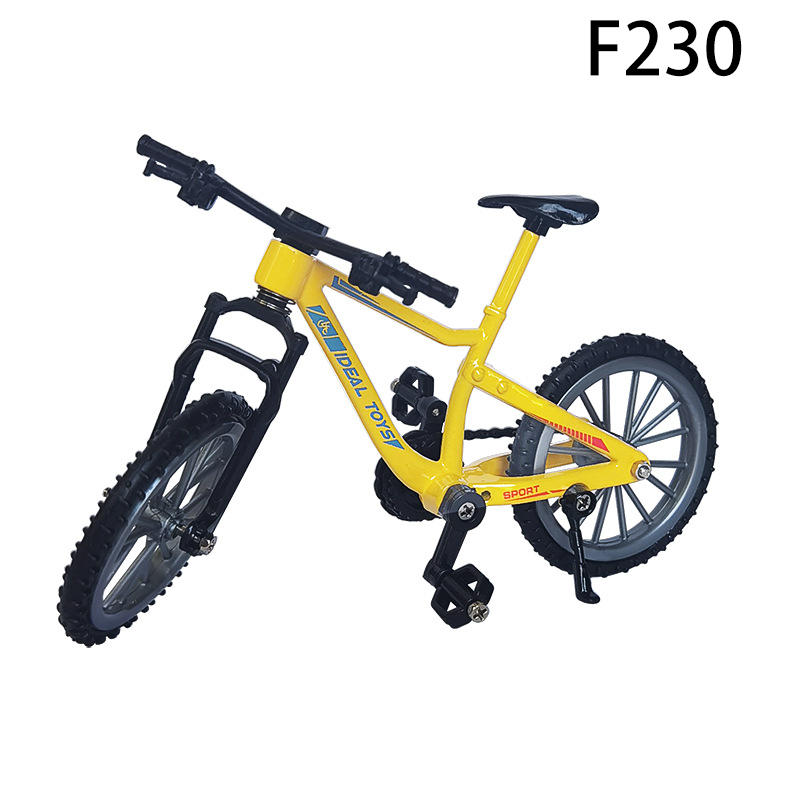 Finger BMX Bike Model Alloy Mini Mountain Bike Downhill Bicycle Toy Desktop Decoration Collectible Gift for Cycling Fans