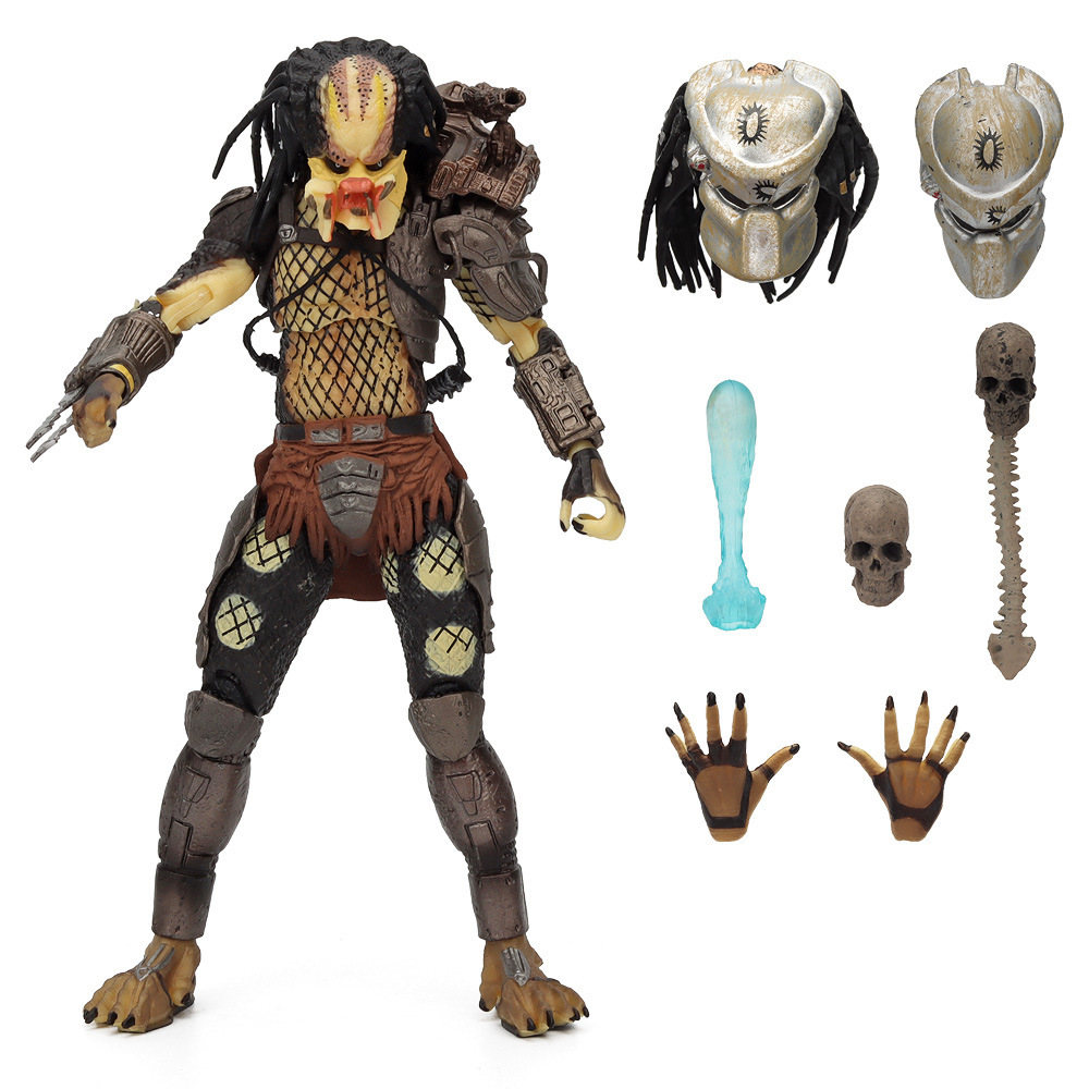 Alien vs Predator Jungle Hunter 25th Anniversary Action Figure – Poseable Collectible Model, Movie Figure for Fans & Collectors
