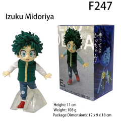 My Hero Academia Chibi Deku &amp; Young Bakugo 11cm PVC Action Figures Third Party Collectible Action Model Toys
