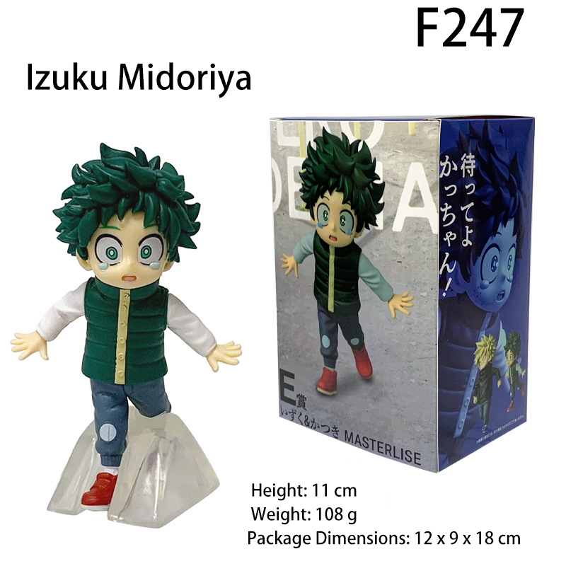 My Hero Academia Chibi Deku &amp; Young Bakugo 11cm PVC Action Figures Third Party Collectible Action Model Toys