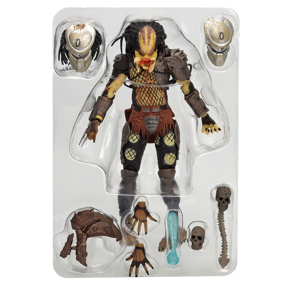 Alien vs Predator Jungle Hunter 25th Anniversary Action Figure – Poseable Collectible Model, Movie Figure for Fans & Collectors
