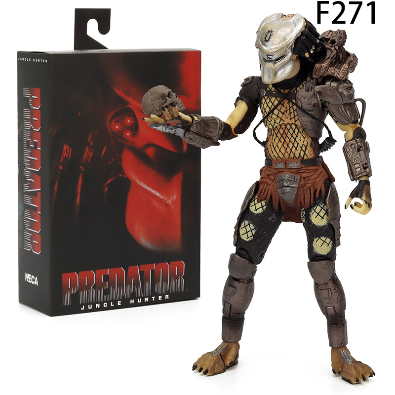 Alien vs Predator Jungle Hunter 25th Anniversary Action Figure – Poseable Collectible Model, Movie Figure for Fans &amp; Collectors