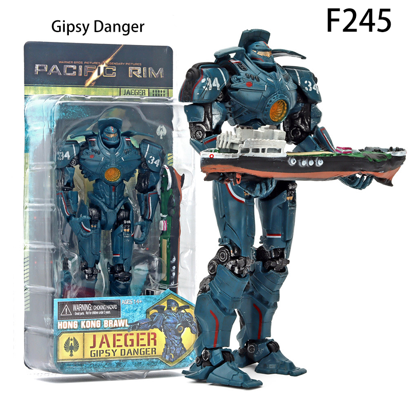 Pacific Rim 2 Gipsy Avenger & Gipsy Danger PVC Figures – Third-Party Movable Mecha Toys for Collectors