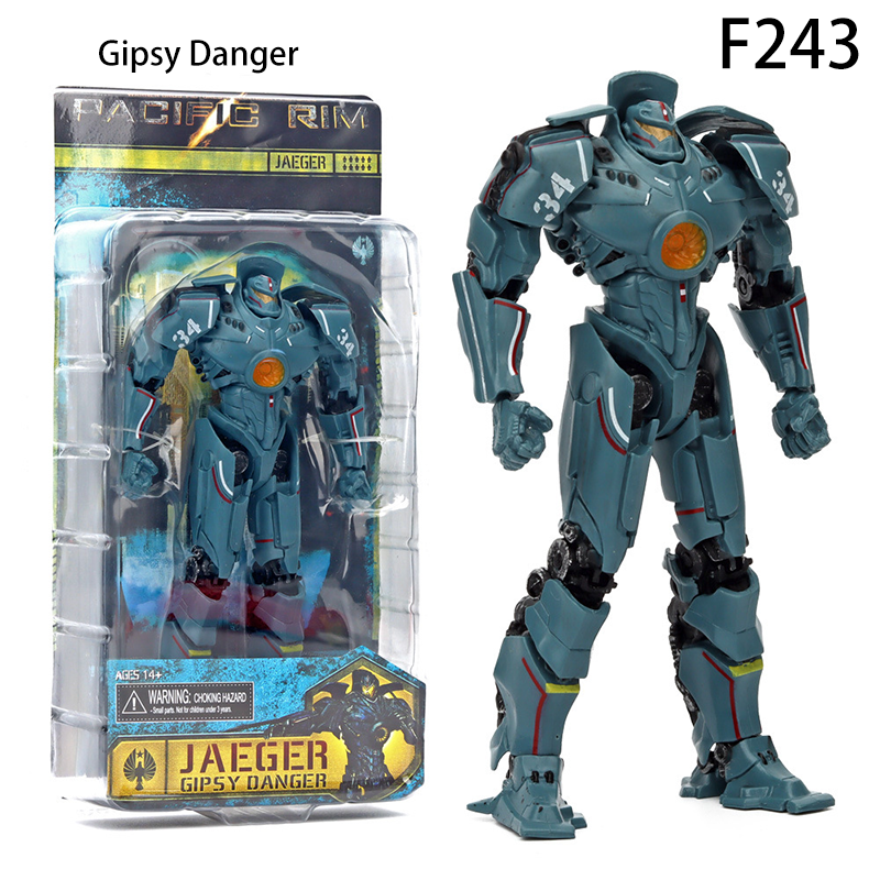 Pacific Rim 2 Gipsy Avenger & Gipsy Danger PVC Figures – Third-Party Movable Mecha Toys for Collectors