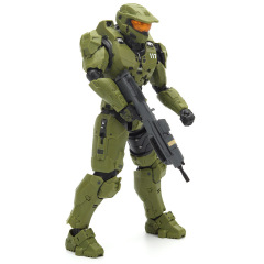 Halo 5 Master Chief 1/12 Action Figure John-117 Poseable Collectible Model with Weapons Halo Series 12-Inch Figure