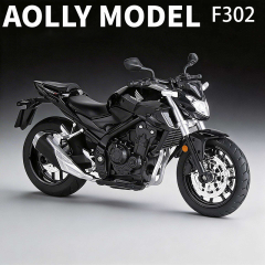 1:12 Honda CB400F Licensed Diecast Alloy Motorcycle Model Sound Light Toy Bike Collectible Display Vehicle