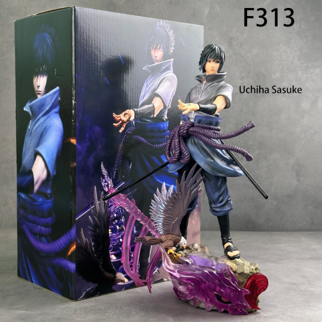 Naruto Six Paths Sage Mode Naruto & Sasuke PVC Statue 31cm Studio Style Collectible Figure (Unofficial Fan-Made)