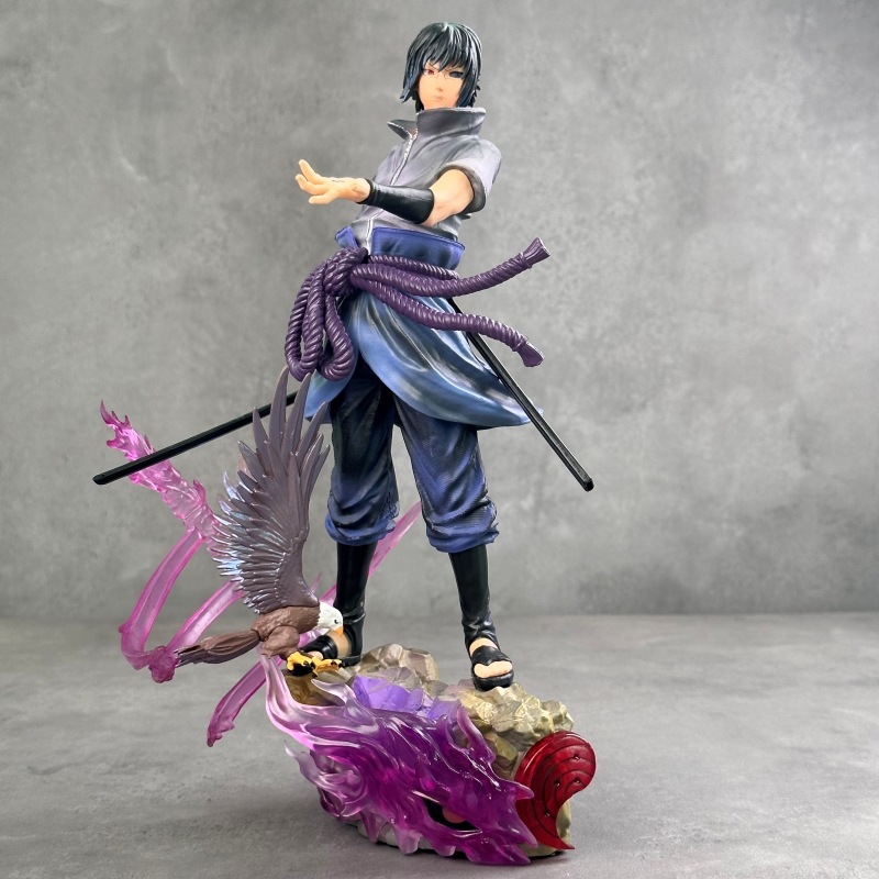 Naruto Six Paths Sage Mode Naruto & Sasuke PVC Statue 31cm Studio Style Collectible Figure (Unofficial Fan-Made)