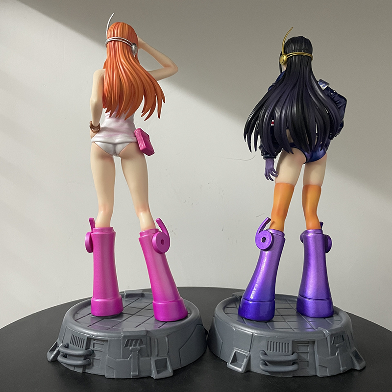 One Piece Egghead Island Nami Robin Anime Figure 2D Style Beautiful Girl PVC Model Collectible Statue Display Ornament