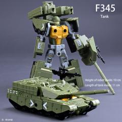 Military Transforming Mecha Robot Tank Plane Submarine Action Figure Model Toy Collectible Gift Puzzle Assembly