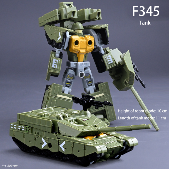 Military Transforming Mecha Robot Tank Plane Submarine Action Figure Model Toy Collectible Gift Puzzle Assembly