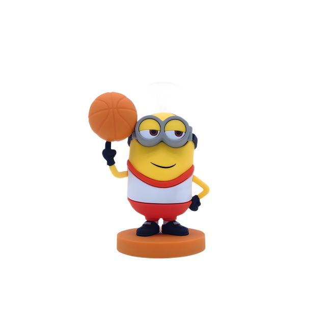 Despicable Me 4 Minions Fitness Workout Action Figure Collectible Toy Model Minion Gym Pose Desk Display Figurine Gift