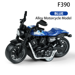 Diecast Pull Back Motorcycle Toy 1:36 Scale Alloy Bike Model for Kids Mini Vehicle Collectible Gift