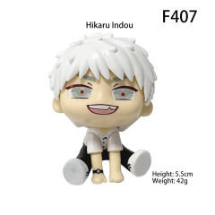 Anime Chibi Sitting Figure Yoshiki Tsujinaka Hikaru Indou Duo Style PVC Desk Collectible Model Fan Gift