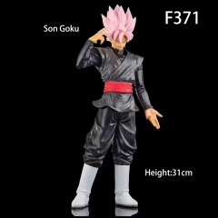 Anime Saiyan Goku Figure Set 5 Styles Super Power PVC Model Energy Blast Spirit Bomb Lightning Pink Hair Collectible