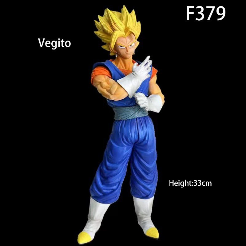 Anime Fusion Warrior Figure Super Saiyan Gogeta Vegito Vegeta PVC Model Multiple Styles Available Fan Gift Non Official