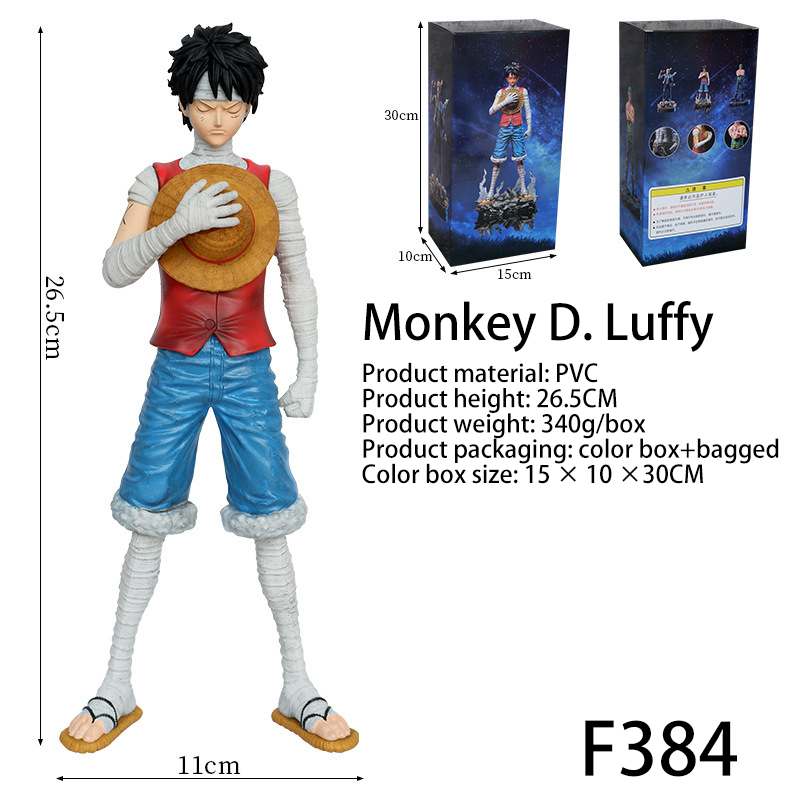 Anime Pirate Figure Set Battle Style Characters Inspired Collectible PVC Models Desk Decoration Fan Gift Multiple Styles