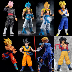 Anime Fusion Warrior Figure Super Saiyan Gogeta Vegito Vegeta PVC Model Multiple Styles Available Fan Gift Non Official