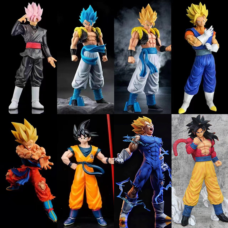 Anime Fusion Warrior Figure Super Saiyan Gogeta Vegito Vegeta PVC Model Multiple Styles Available Fan Gift Non Official
