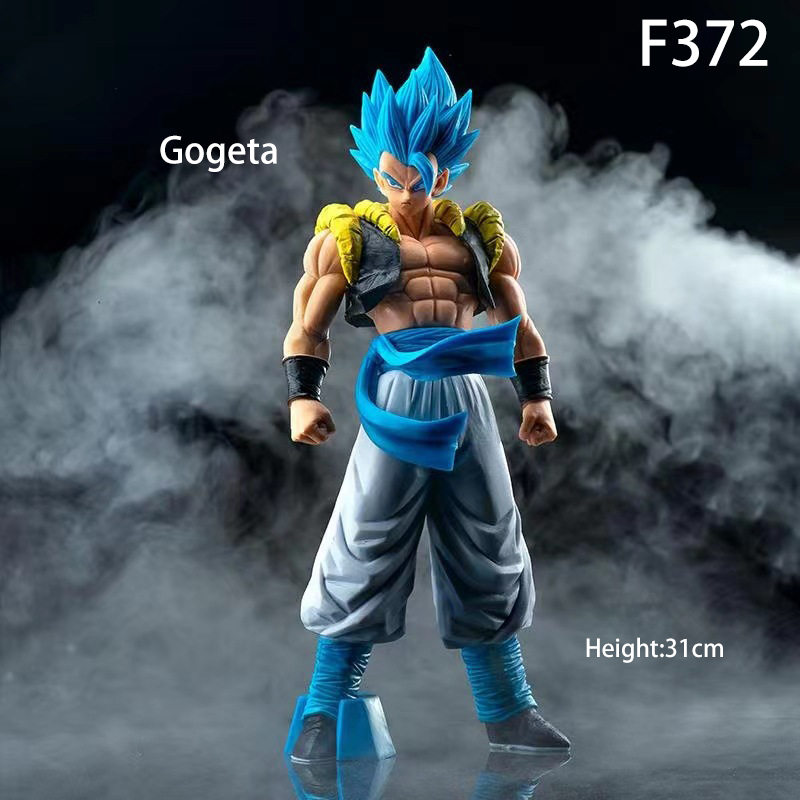 Anime Fusion Warrior Figure Super Saiyan Gogeta Vegito Vegeta PVC Model Multiple Styles Available Fan Gift Non Official