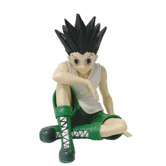 Anime Boy Sitting Figure Duo Style Hunter Inspired Desk Decoration 11cm PVC Collectible Model Fan Gift
