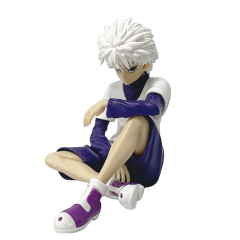 Anime Boy Sitting Figure Duo Style Hunter Inspired Desk Decoration 11cm PVC Collectible Model Fan Gift