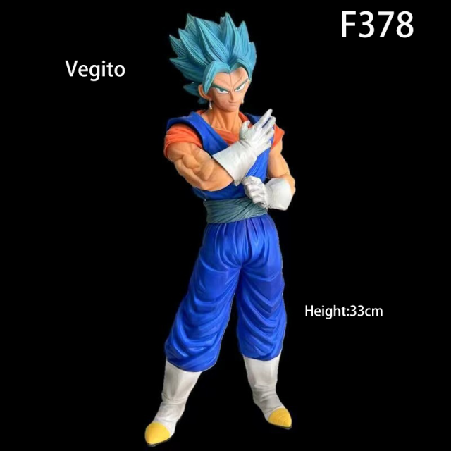 Anime Fusion Warrior Figure Super Saiyan Gogeta Vegito Vegeta PVC Model Multiple Styles Available Fan Gift Non Official
