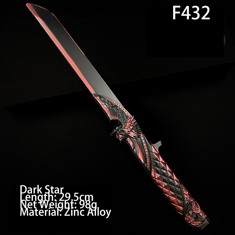 Dark Star Style Knife Model Alloy Prop S8 Inspired Collectible Zinc Alloy Unsharpened Decorative Toy Gift