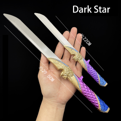 Dark Star Style Knife Model Alloy Prop S8 Inspired Collectible Zinc Alloy Unsharpened Decorative Toy Gift
