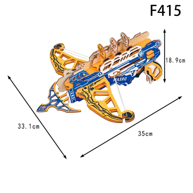 3D Wooden Puzzle Robot Model DIY Assembly Toy Poplar Wood Kit for Kids Adults Educational Building Gift